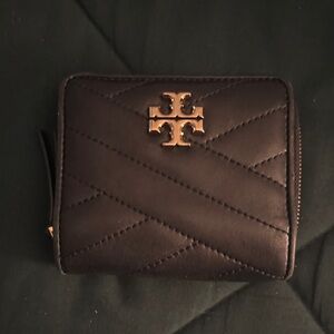 Tory Burch Black Quilted Wallet